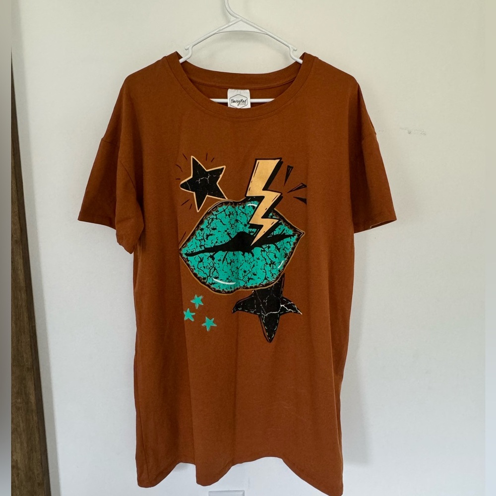 Western T Shirt Dress